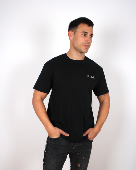 CAMISETA BASSIC HURVIC BLACK