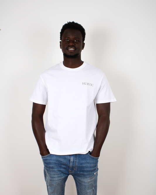 CAMISETA BASSIC HURVIC WHITE